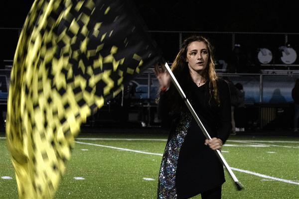 Northeast High School Marching Band Performing